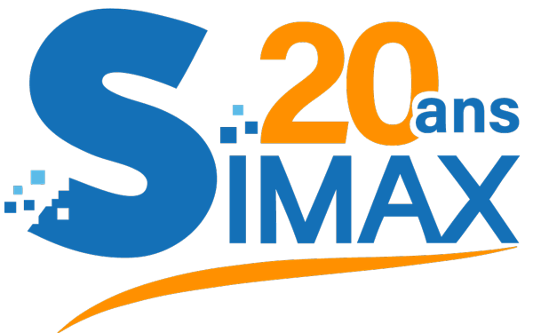 20-ans-SIMAX logo simax 20 ans